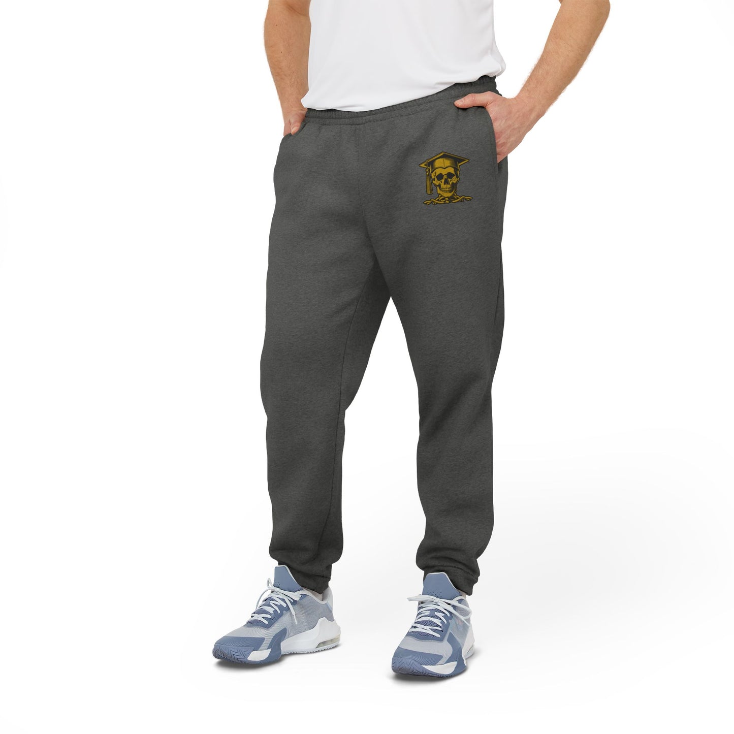 NBS Gold Logo Adidas Fleece Joggers