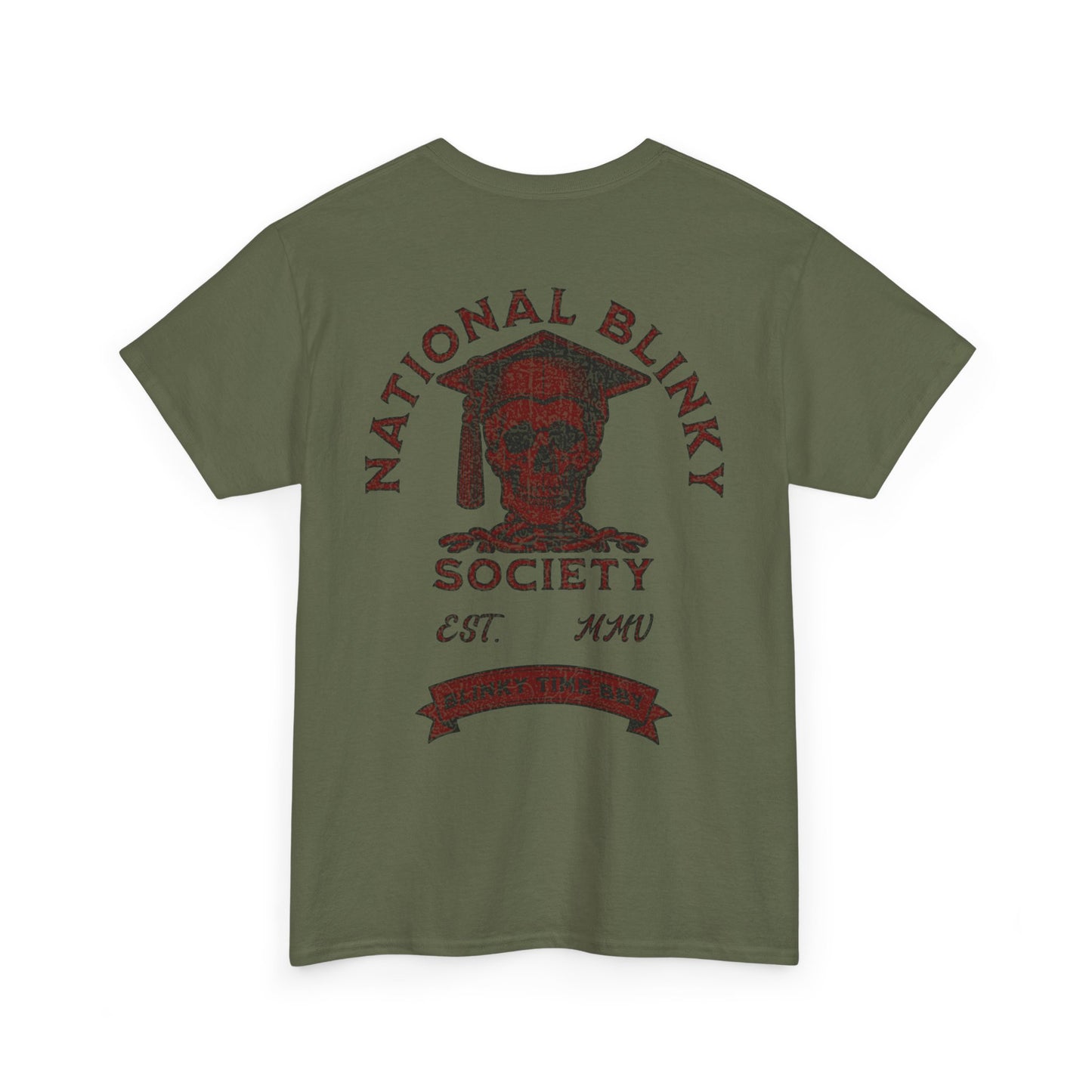 NBS ~ Red National Blinky Society Tee