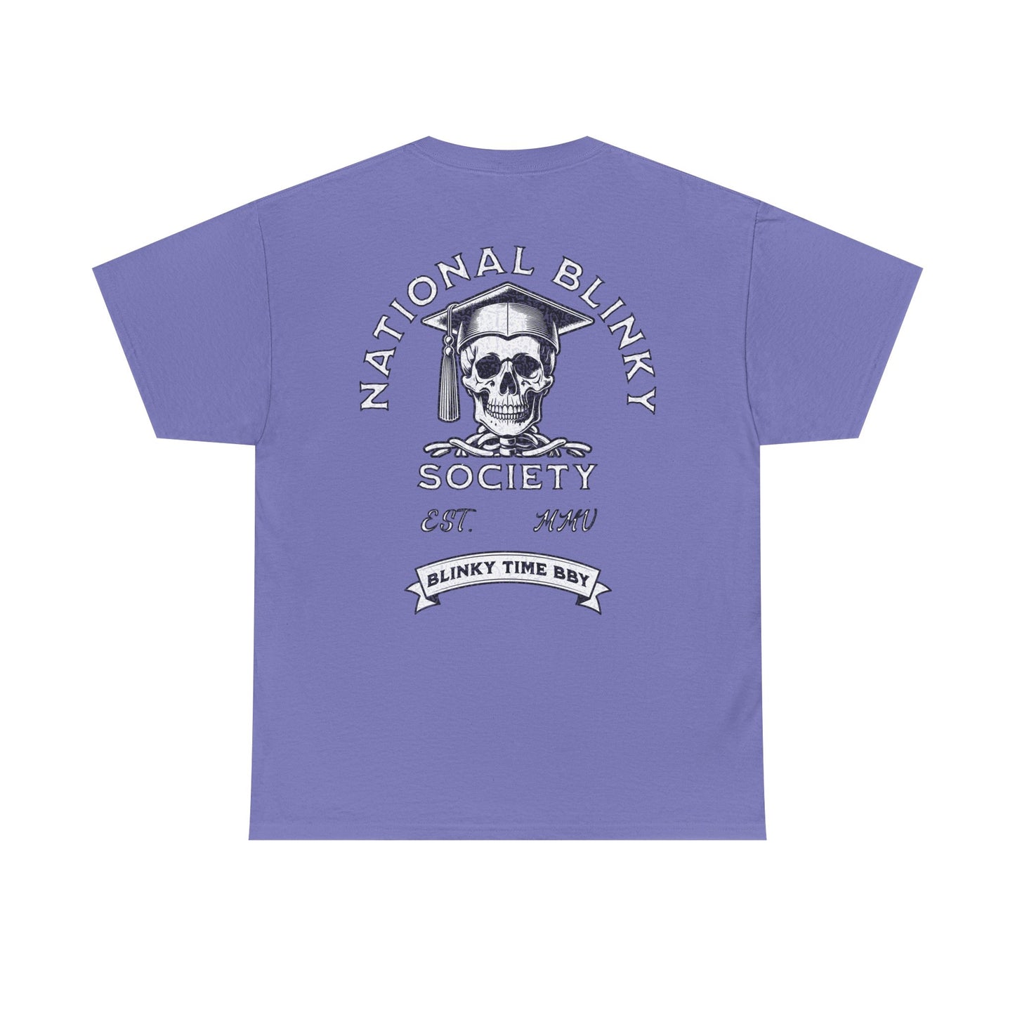 NBS ~ White National Blinky Society Tee