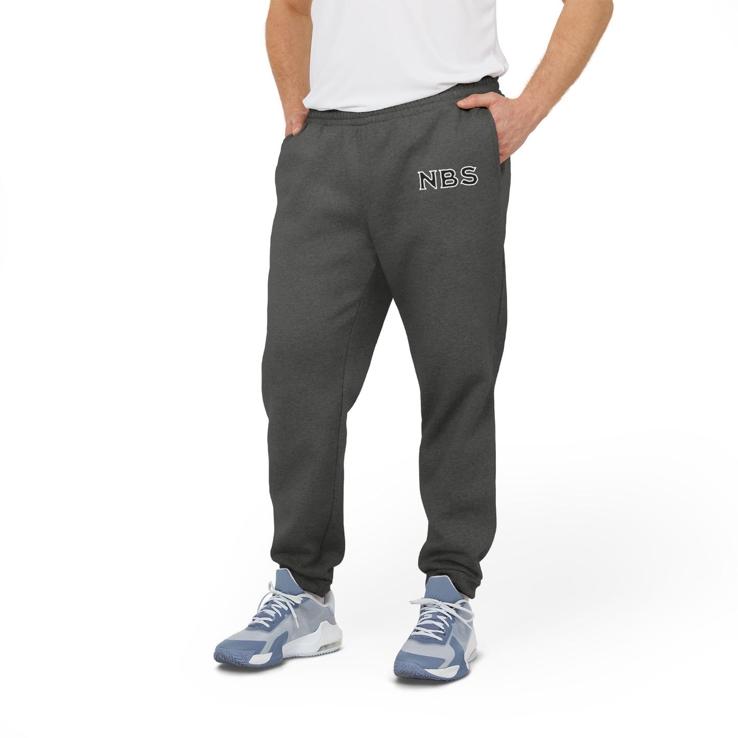 NBS Black Adidas Fleece Joggers