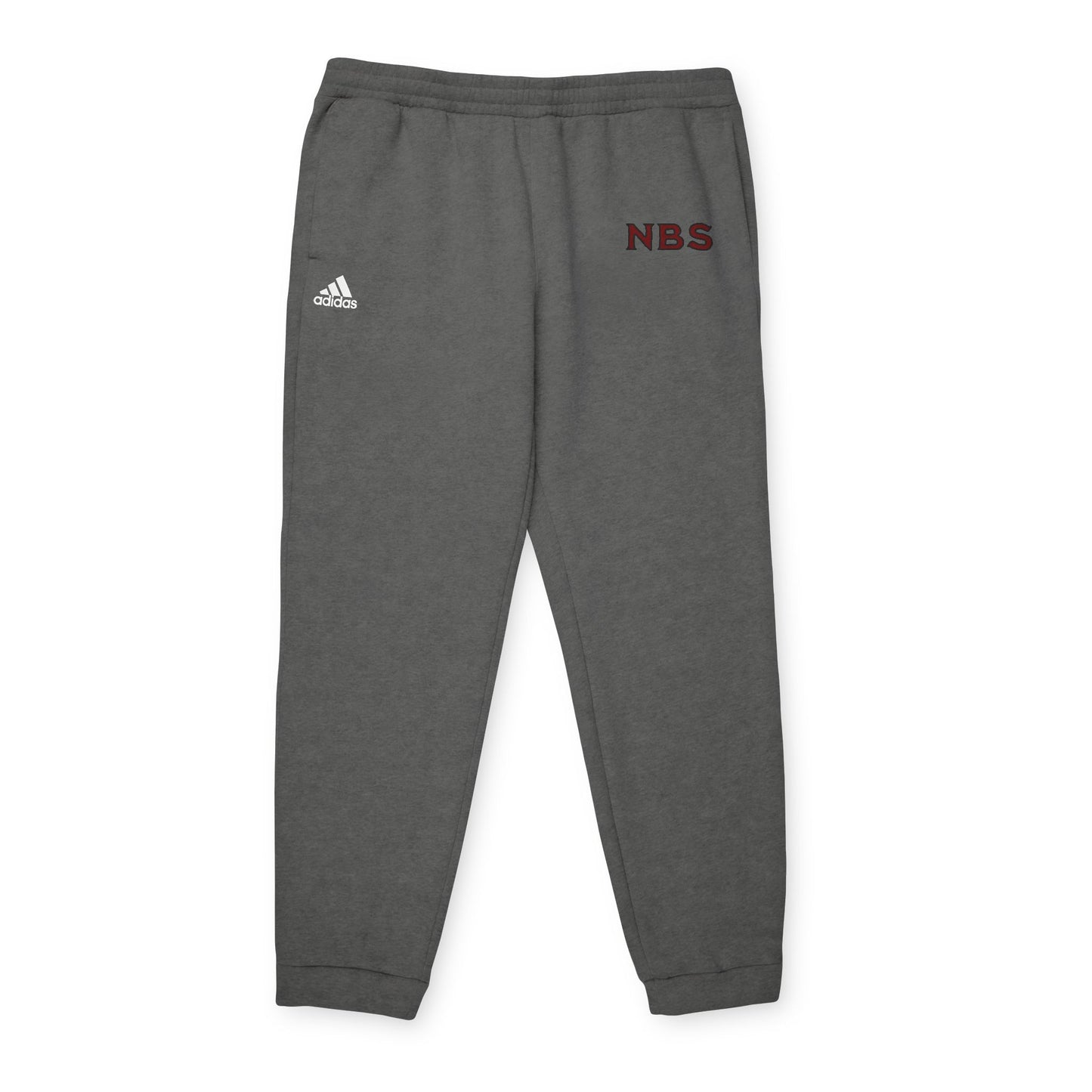 NBS Red Adidas Fleece Joggers
