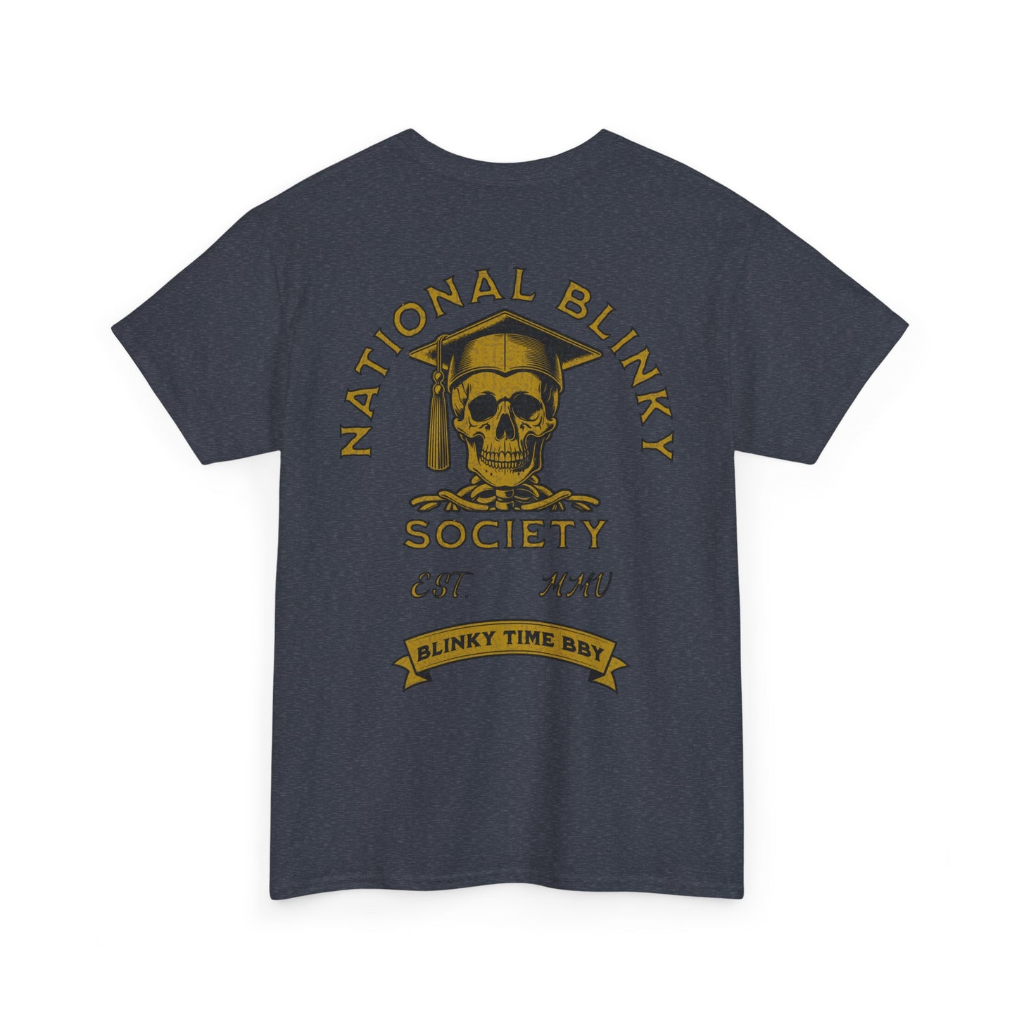 NBS ~ Gold National Blinky Society Tee
