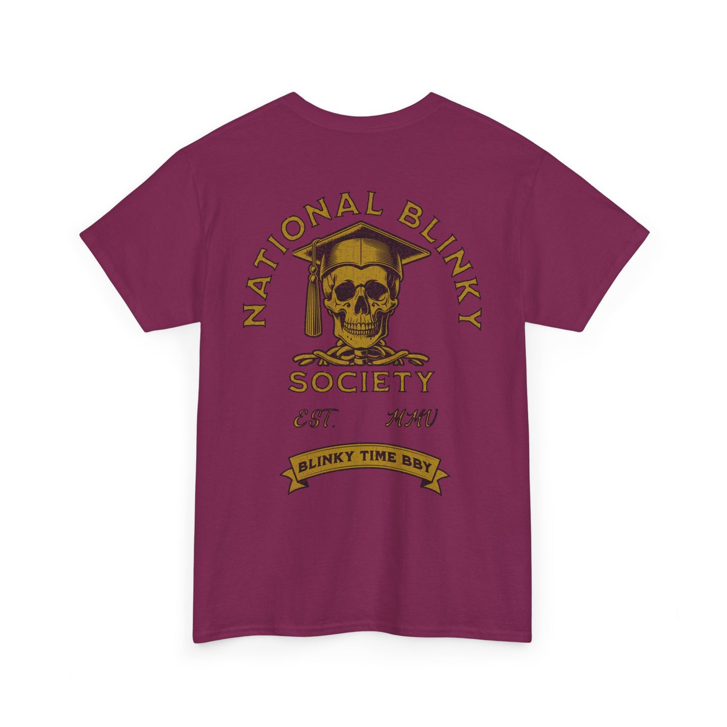 NBS ~ Gold National Blinky Society Tee