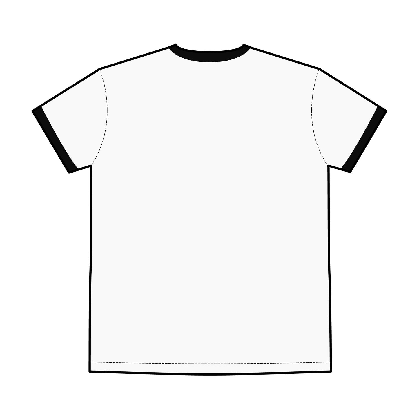 NBS White Ringer Tee