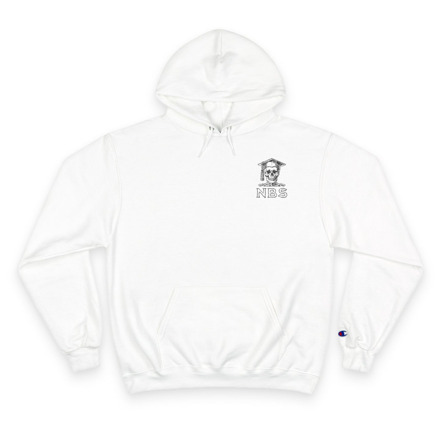 NBS White Champion Hoodie
