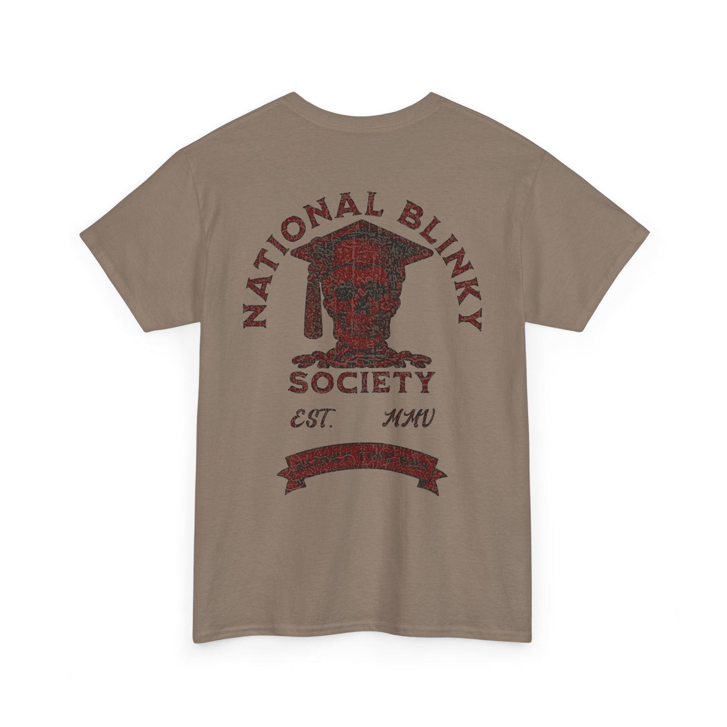 NBS ~ Red National Blinky Society Tee
