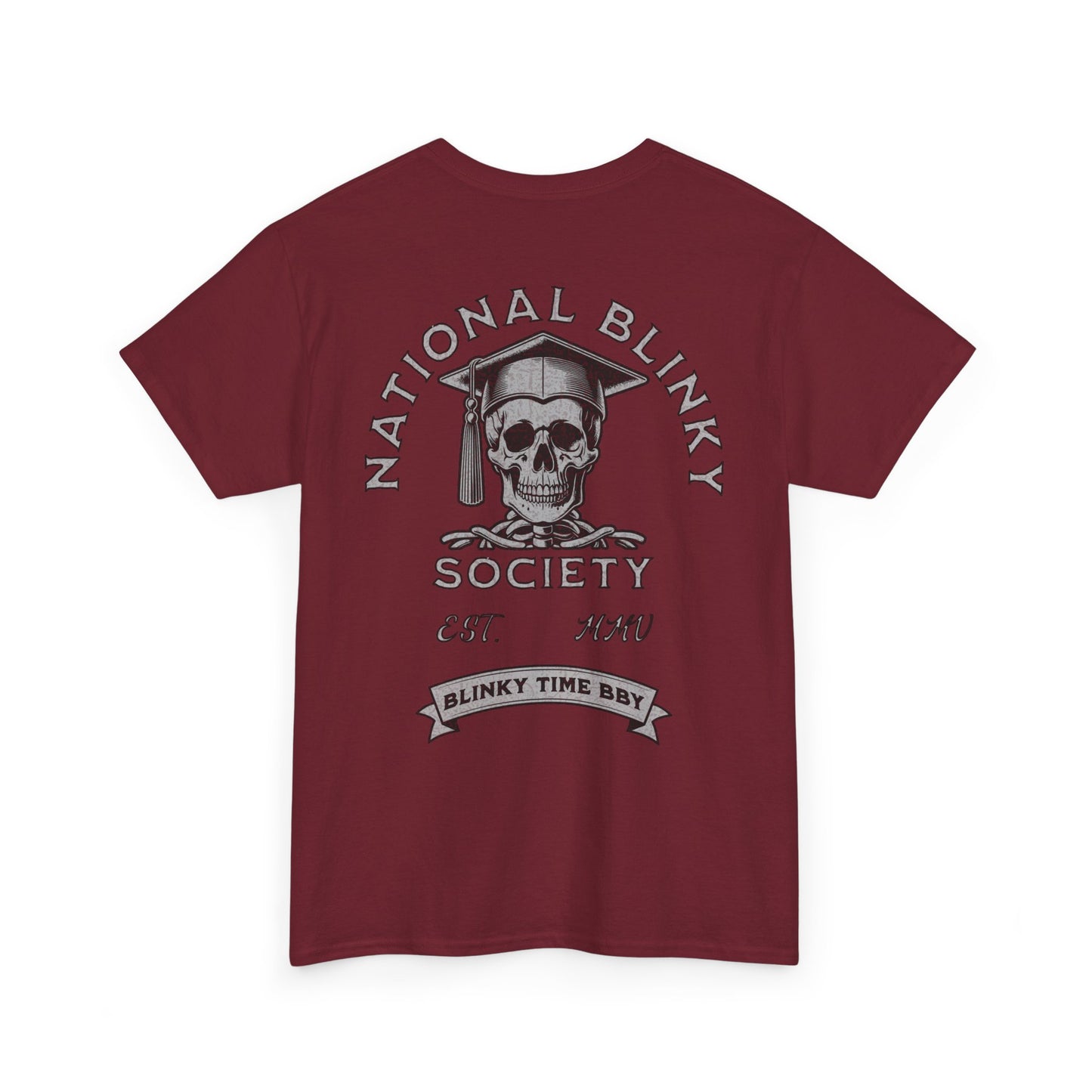 NBS ~ Silver National Blinky Society Tee