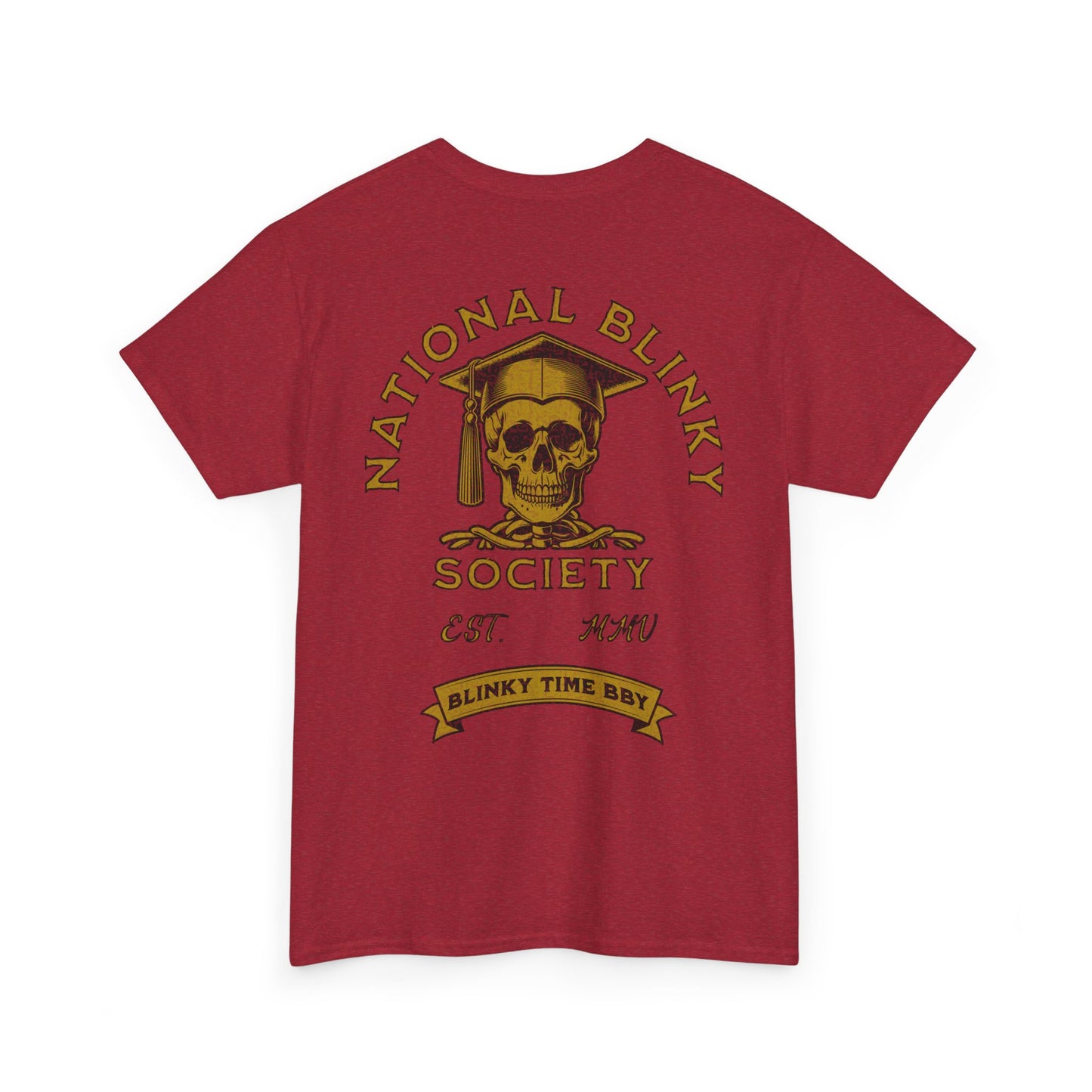 NBS ~ Gold National Blinky Society Tee