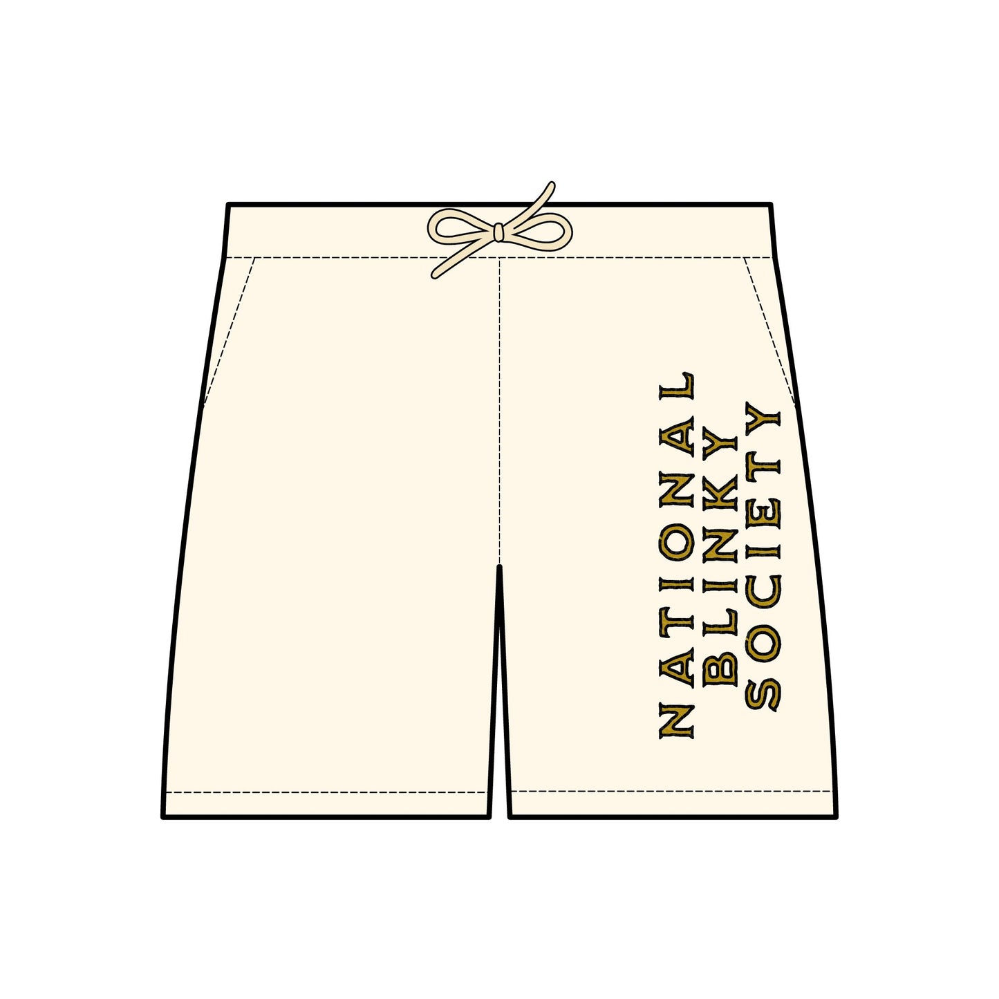NBS Gold Fleece Sweat Shorts