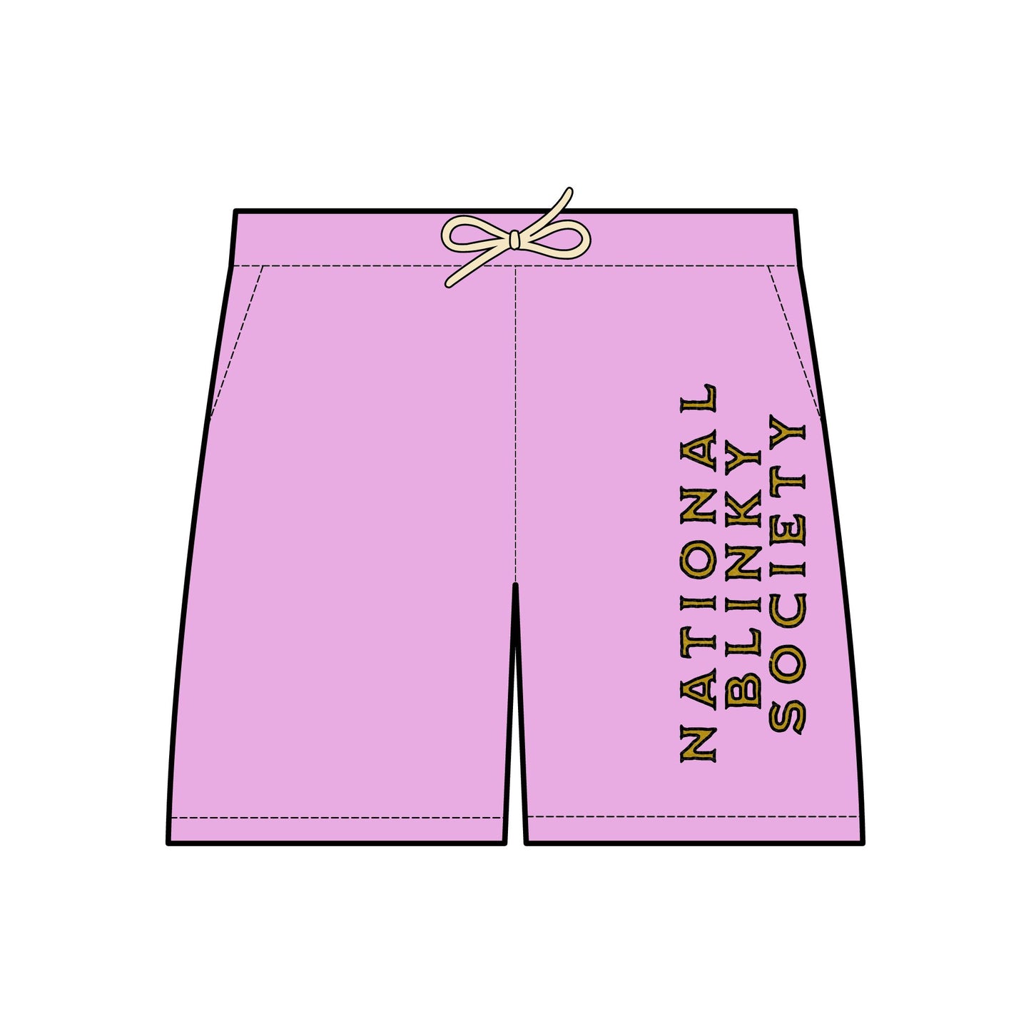 NBS Gold Fleece Sweat Shorts