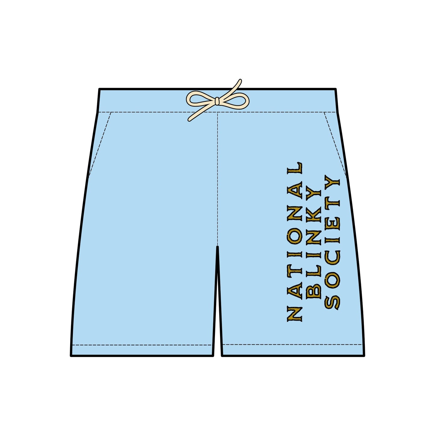 NBS Gold Fleece Sweat Shorts