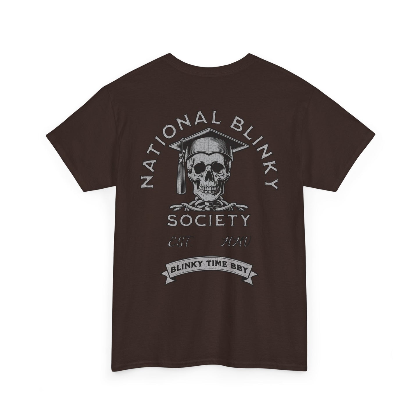 NBS ~ Silver National Blinky Society Tee