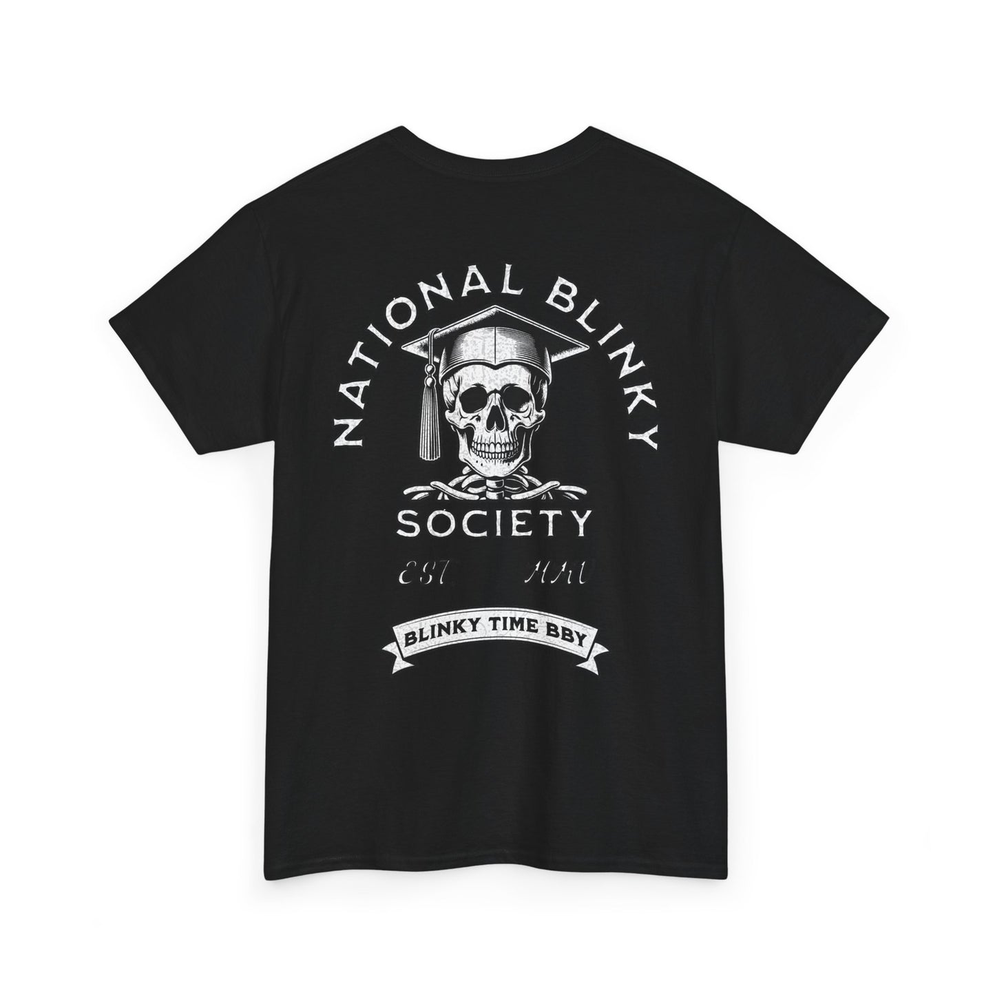 NBS ~ White National Blinky Society Tee