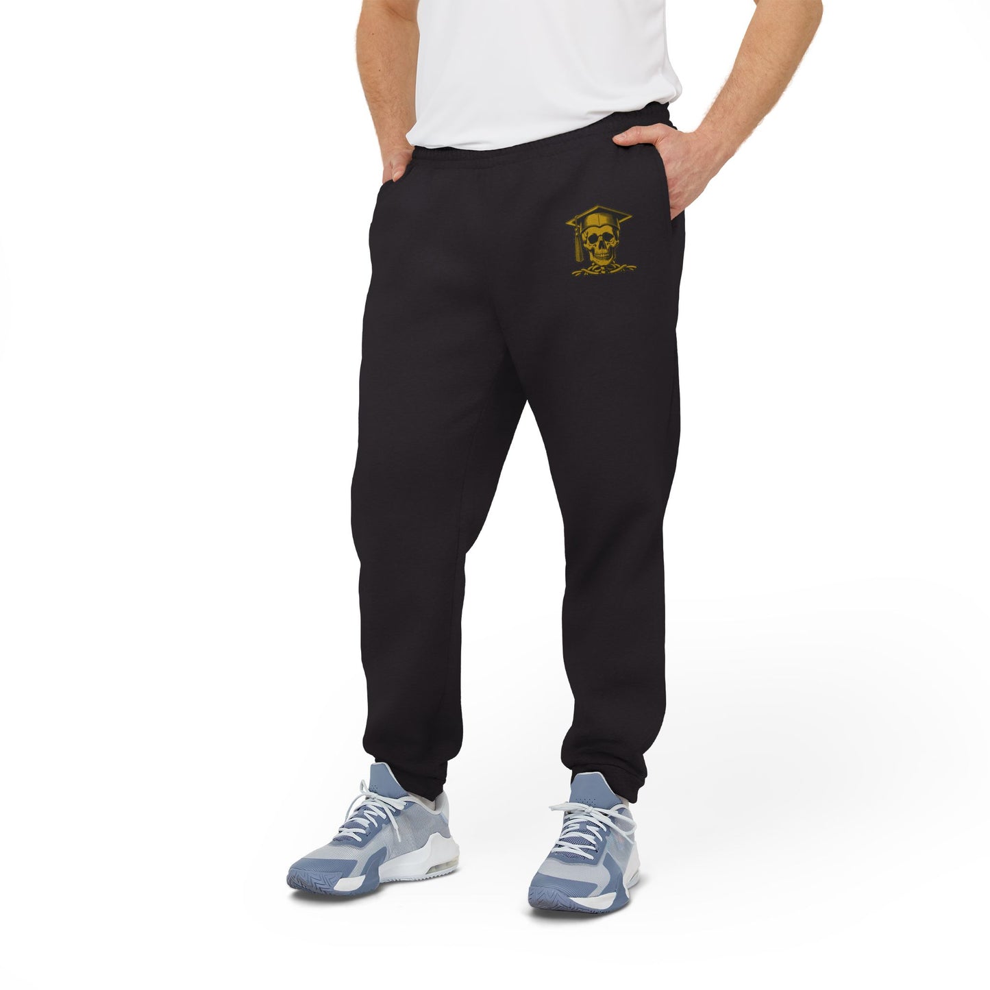 NBS Gold Logo Adidas Fleece Joggers