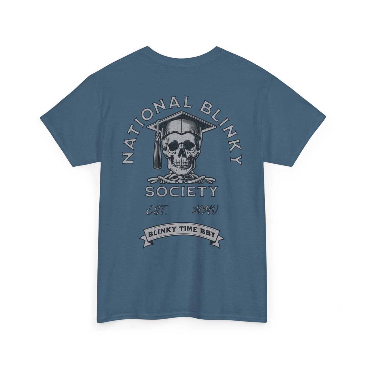 NBS ~ Silver National Blinky Society Tee
