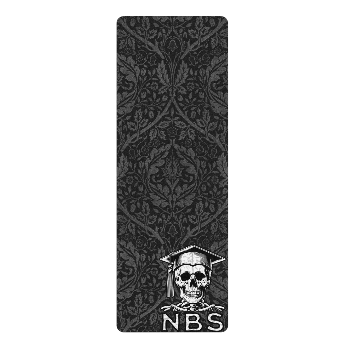 NBS White Rubber Yoga Mat