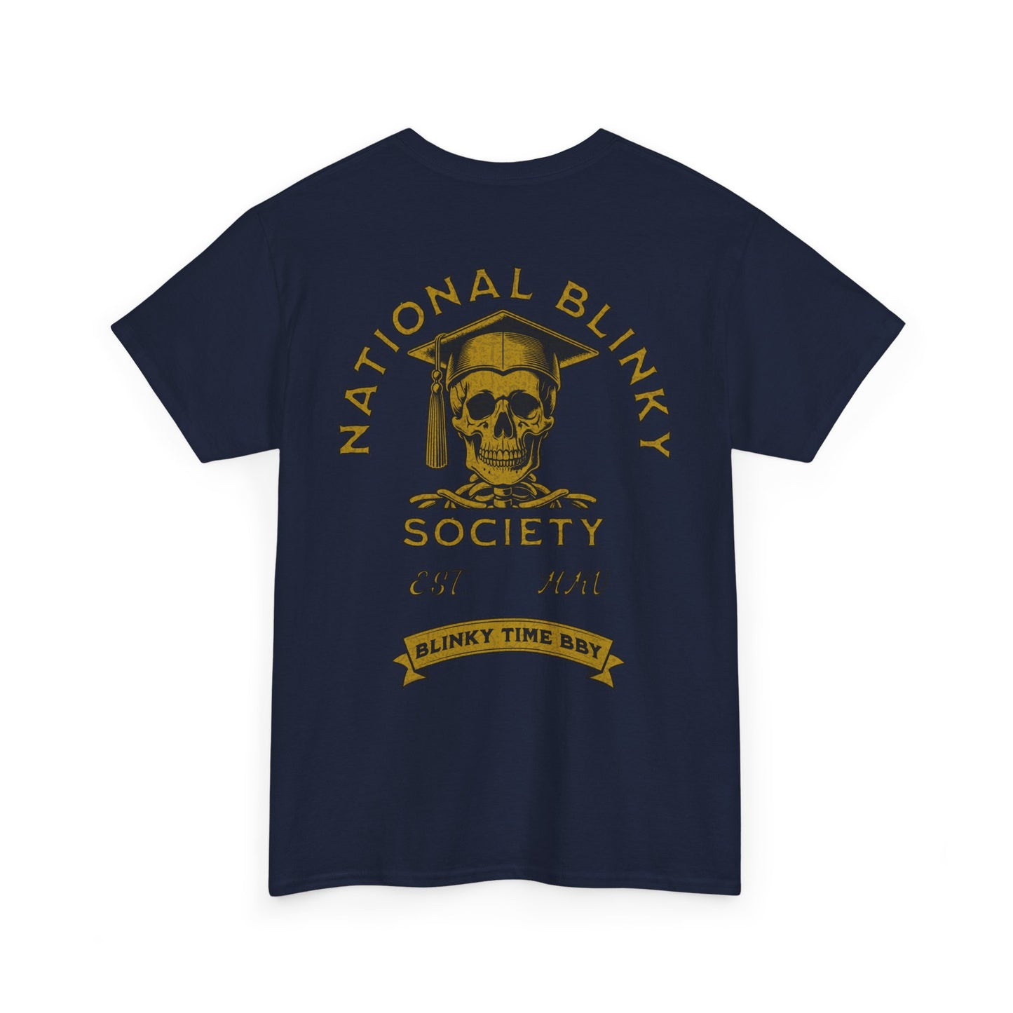 NBS ~ Gold National Blinky Society Tee