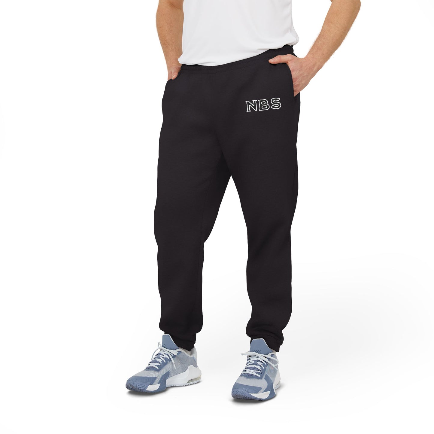 NBS Black Adidas Fleece Joggers