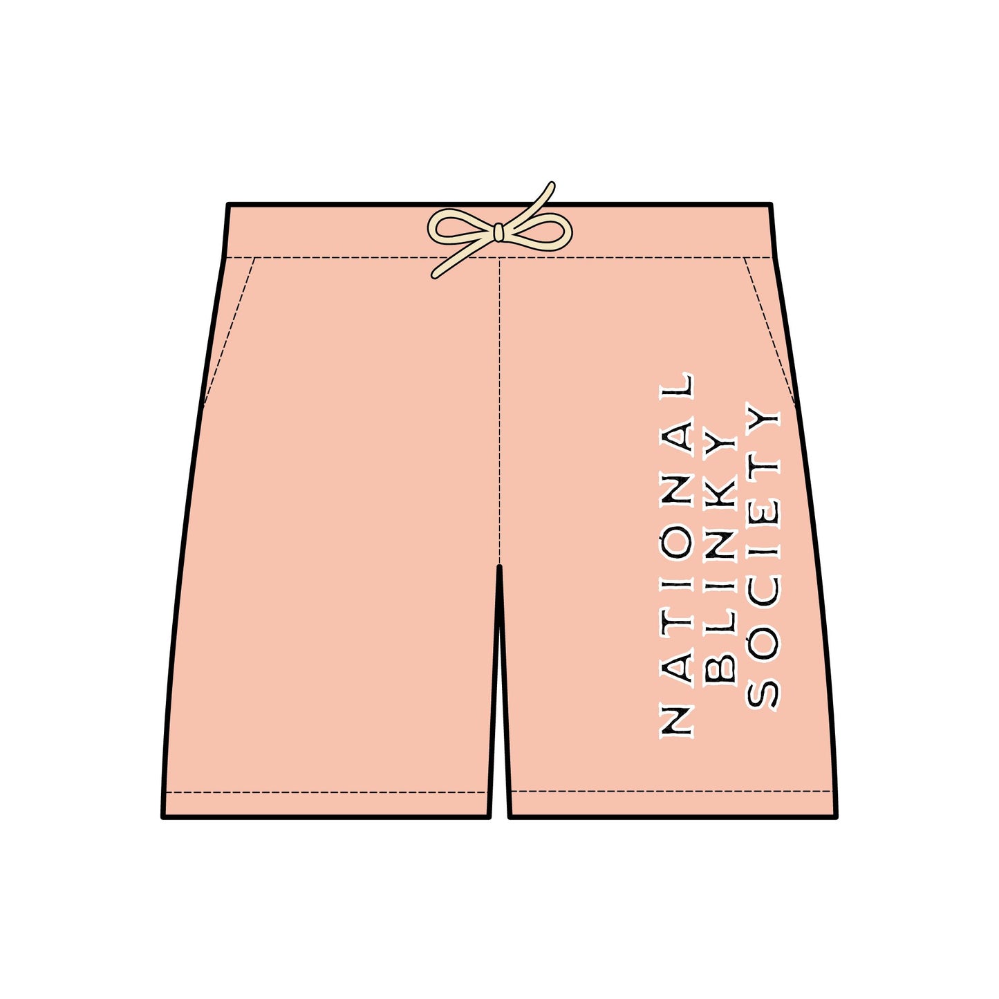 NBS Black Fleece Sweat Shorts
