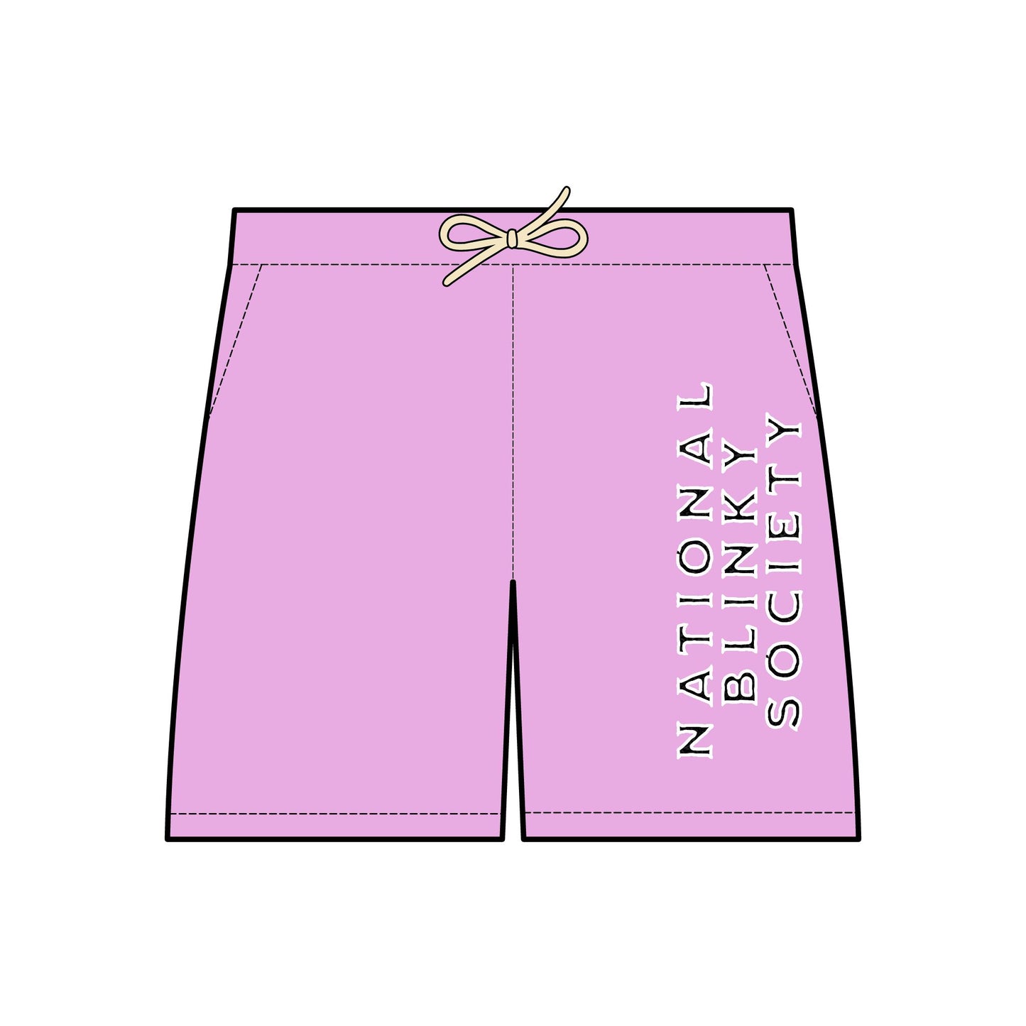 NBS Black Fleece Sweat Shorts