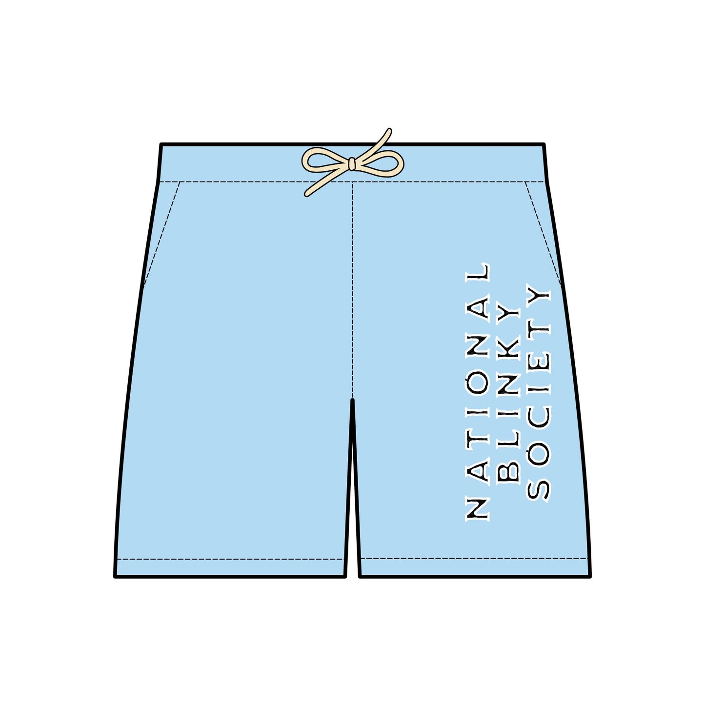 NBS Black Fleece Sweat Shorts