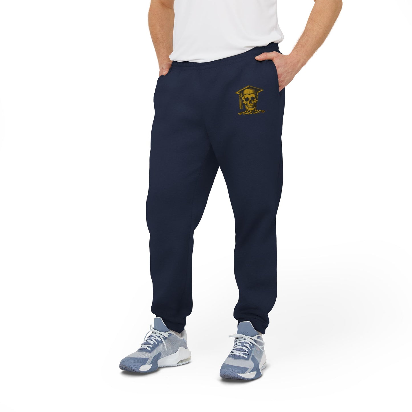 NBS Gold Logo Adidas Fleece Joggers