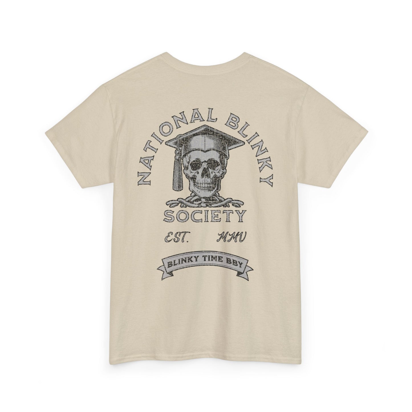 NBS ~ Silver National Blinky Society Tee