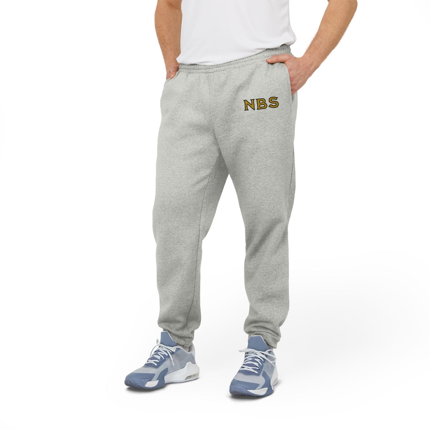 NBS Gold Adidas Fleece Joggers