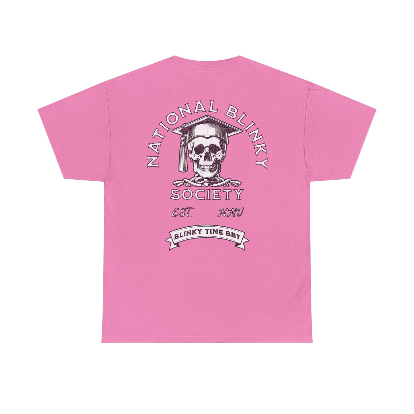 NBS ~ White National Blinky Society Tee