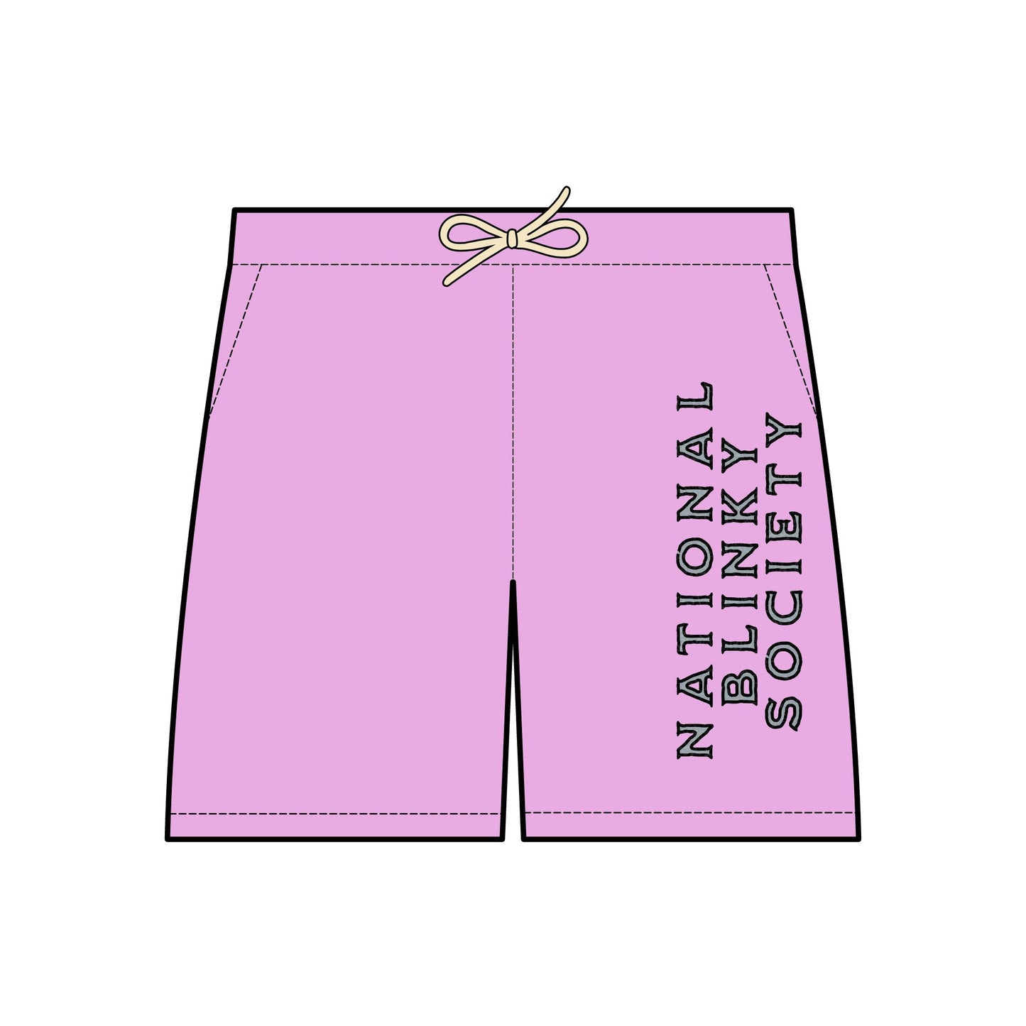 NBS Silver Fleece Sweat Shorts