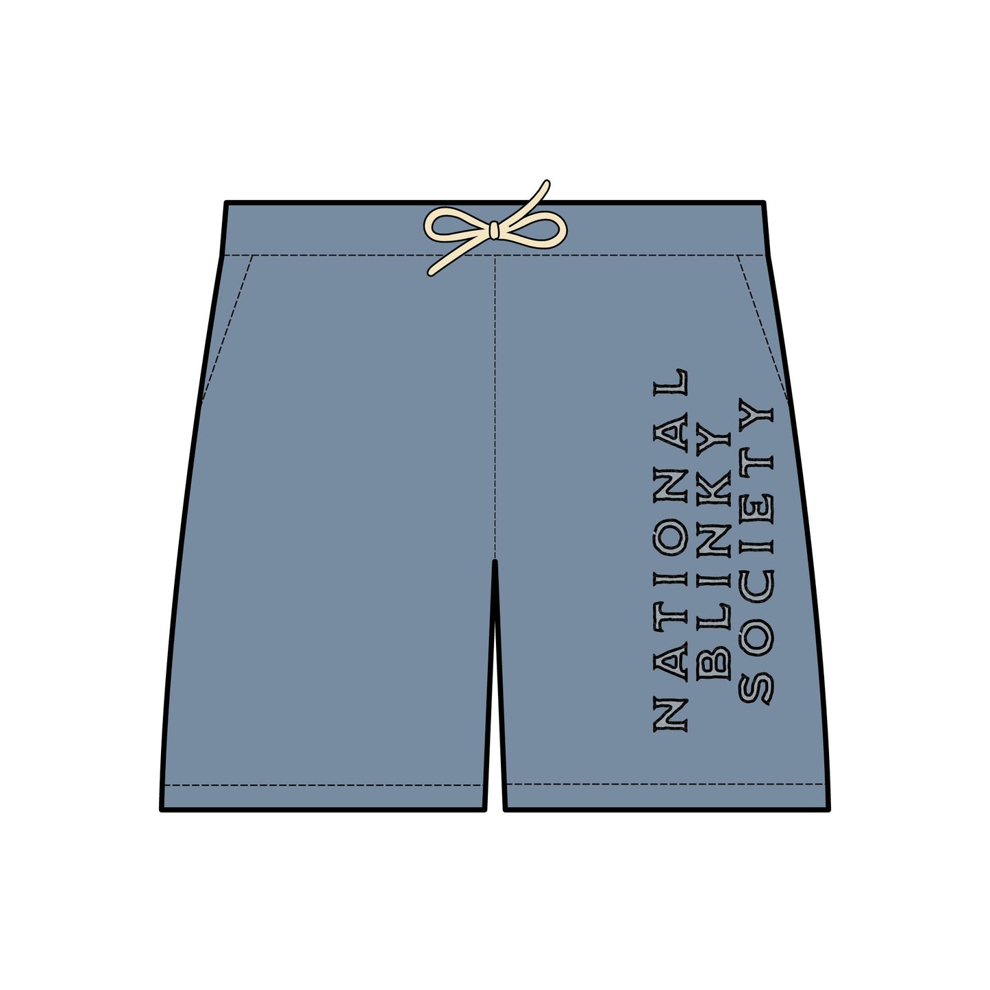 NBS Silver Fleece Sweat Shorts