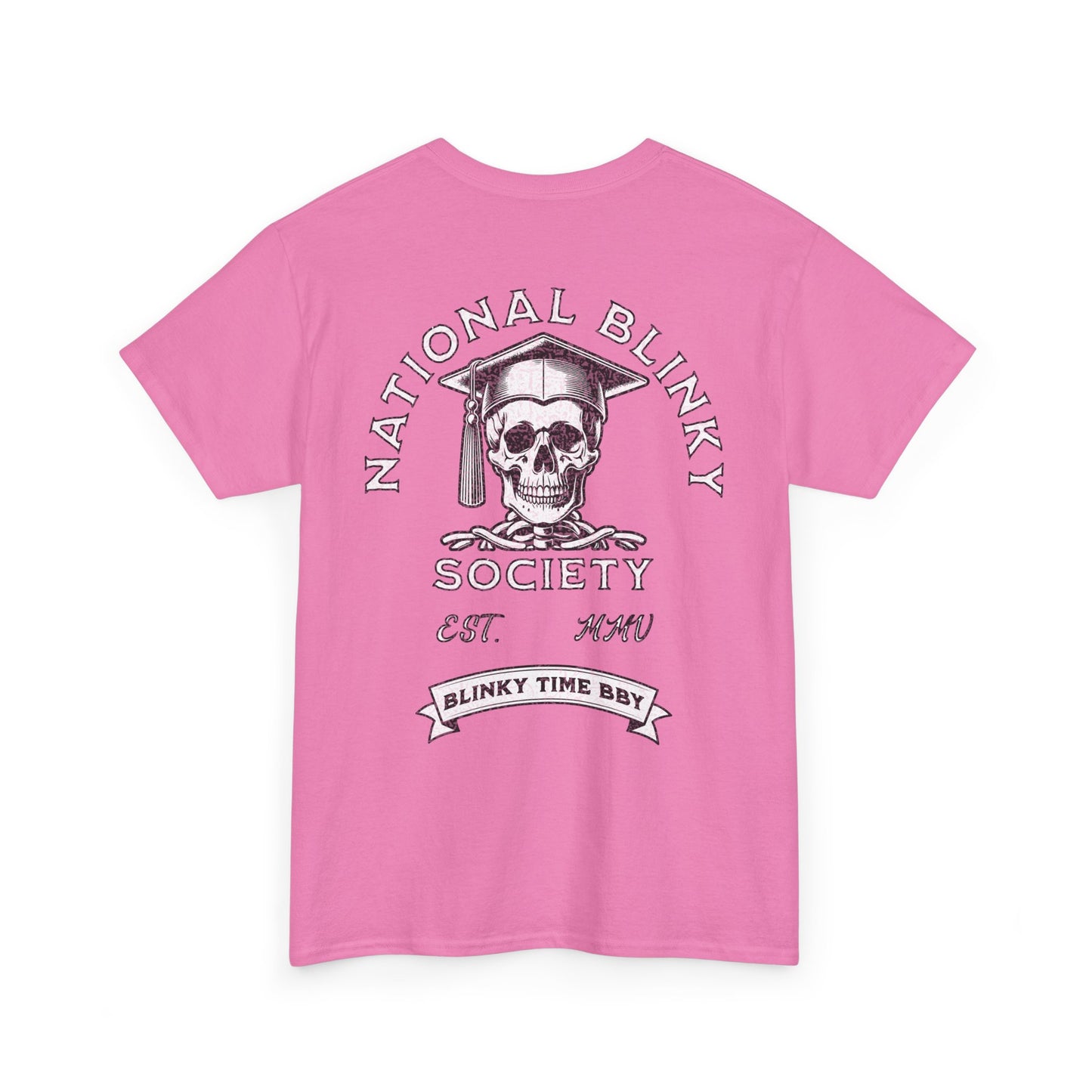 NBS ~ White National Blinky Society Tee