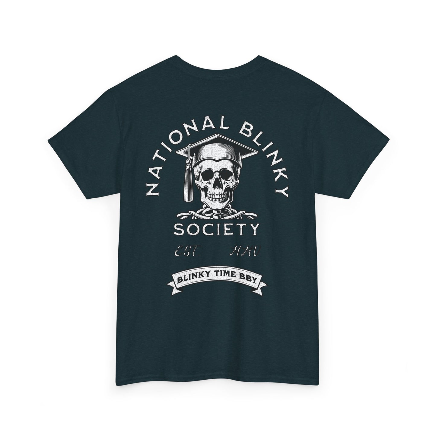 NBS ~ White National Blinky Society Tee