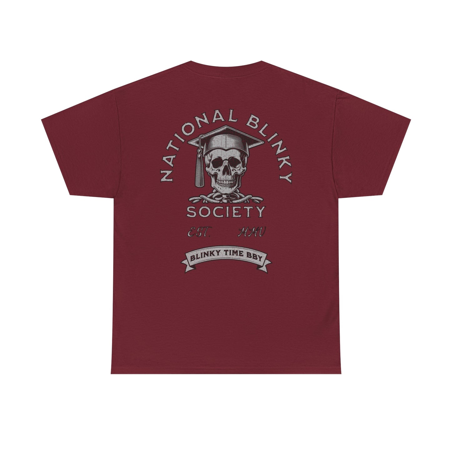 NBS ~ Silver National Blinky Society Tee