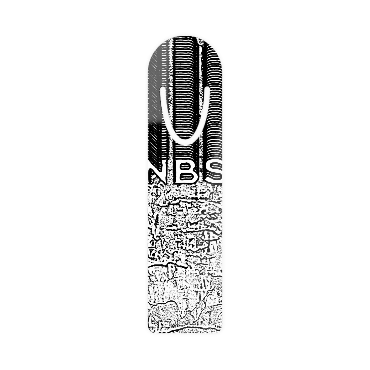 NBS Static White Bookmark