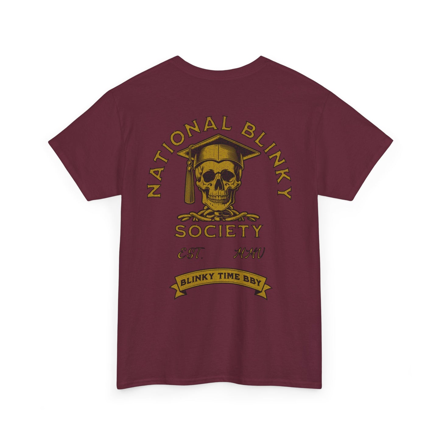 NBS ~ Gold National Blinky Society Tee
