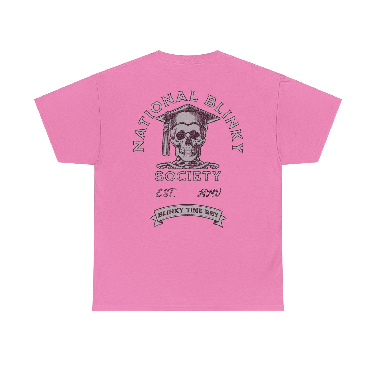 NBS ~ Silver National Blinky Society Tee