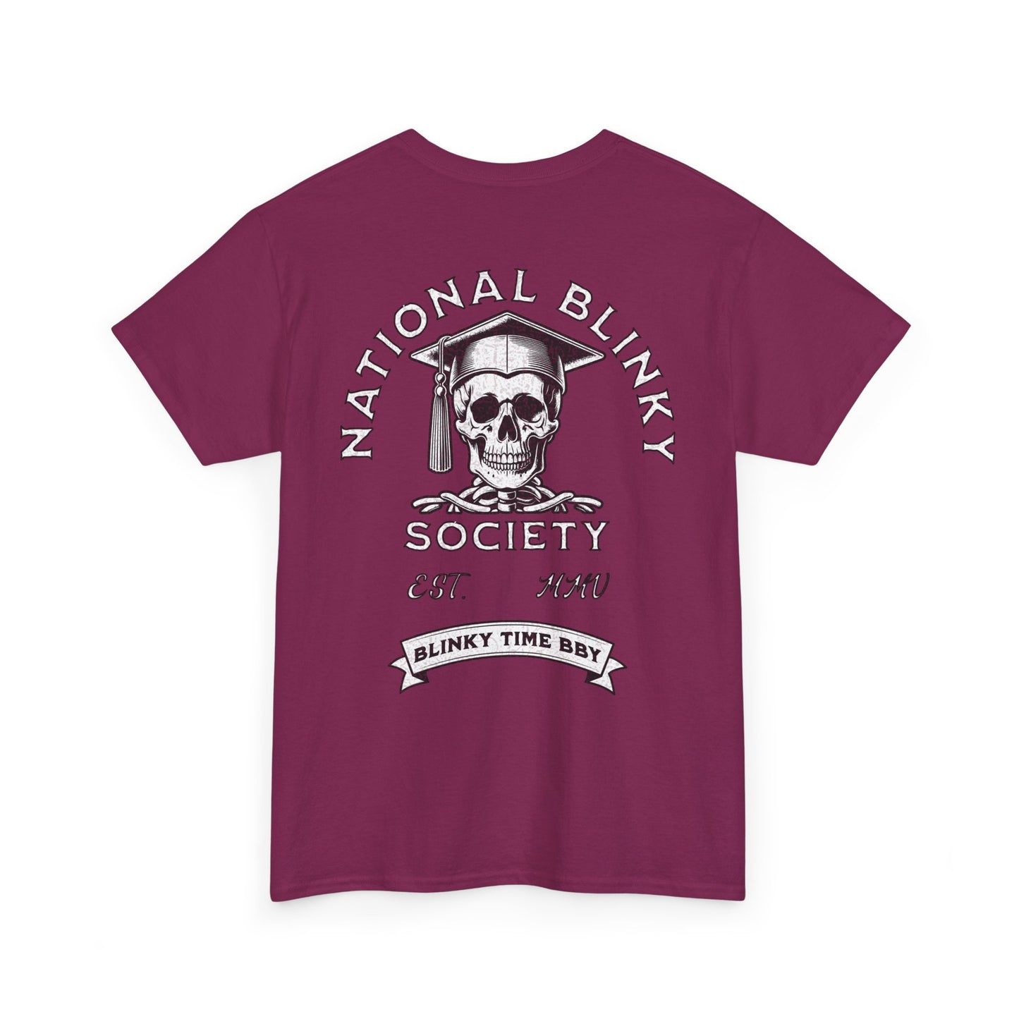 NBS ~ White National Blinky Society Tee