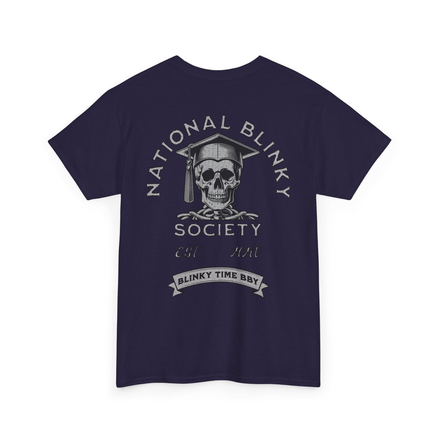 NBS ~ Silver National Blinky Society Tee