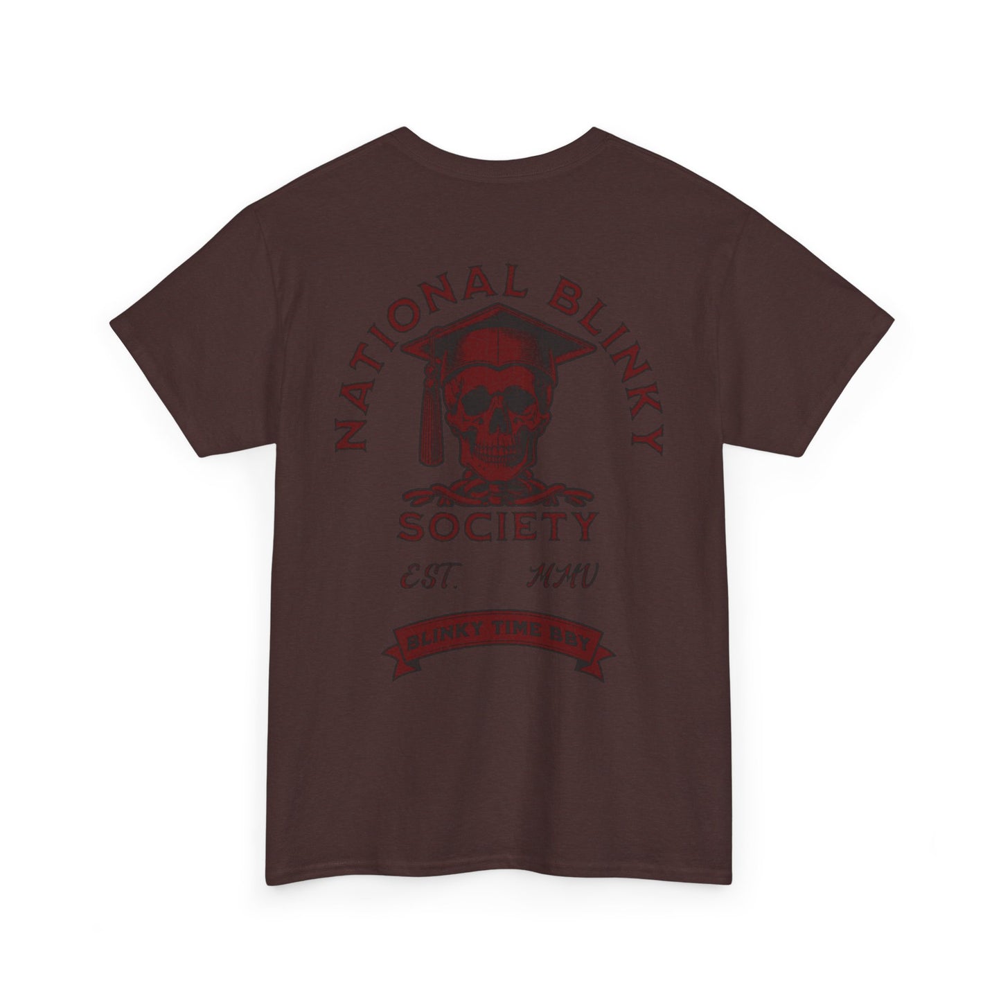 NBS ~ Red National Blinky Society Tee