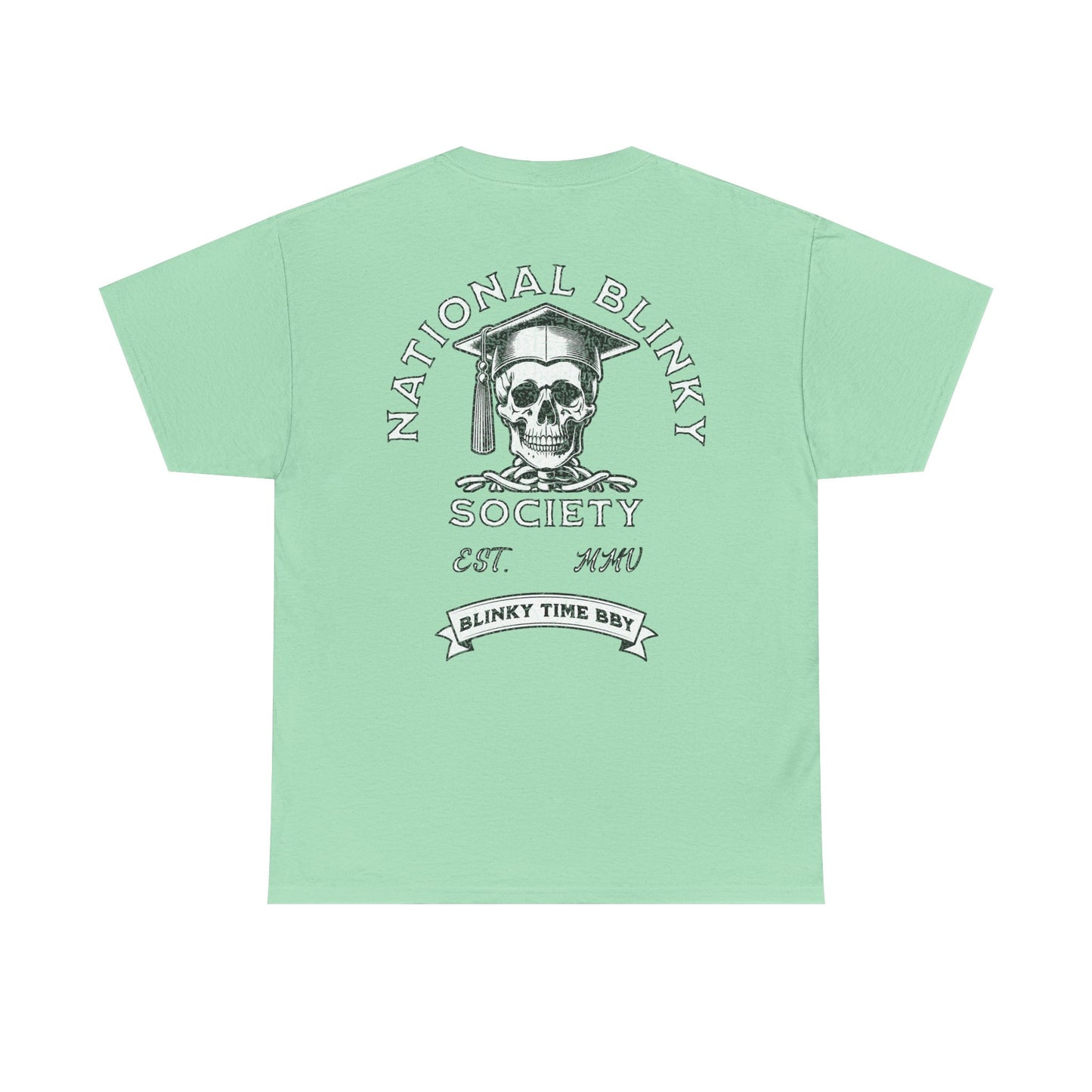 NBS ~ White National Blinky Society Tee