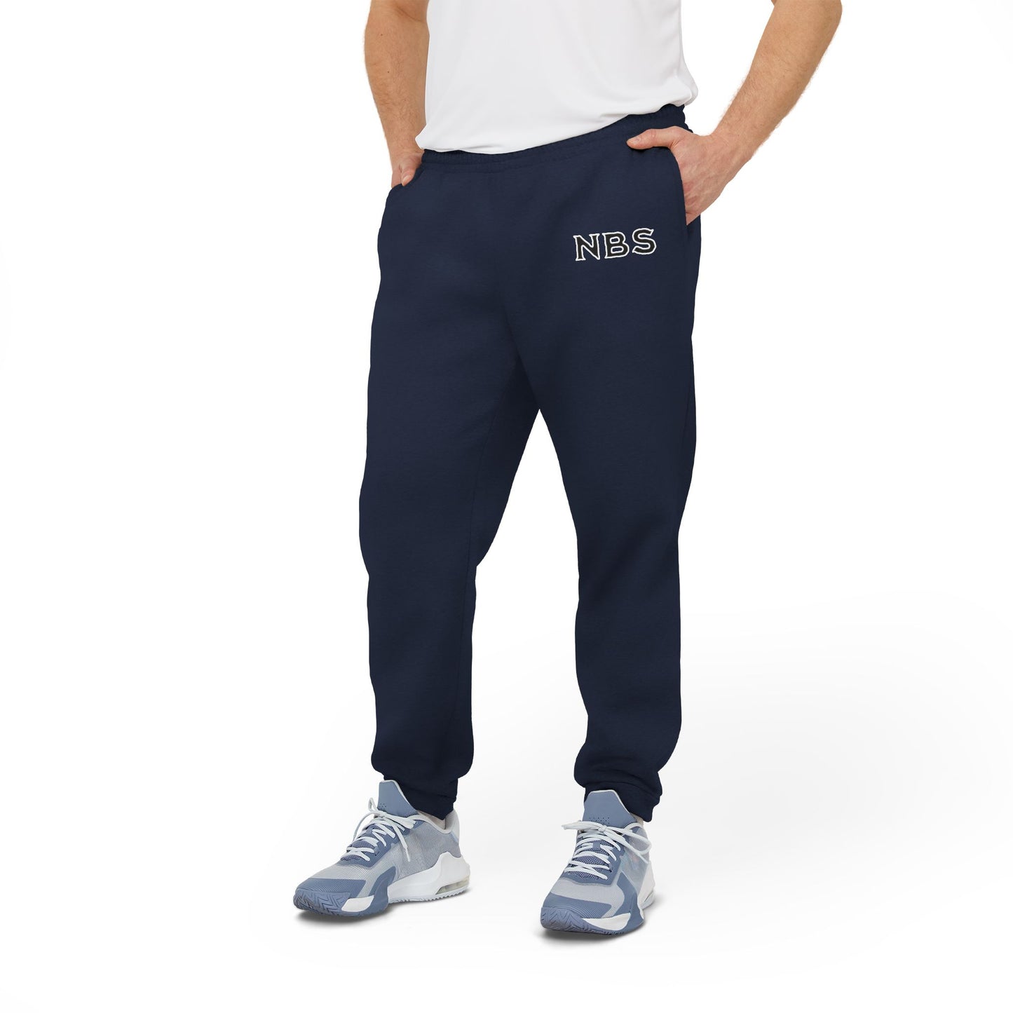 NBS Black Adidas Fleece Joggers