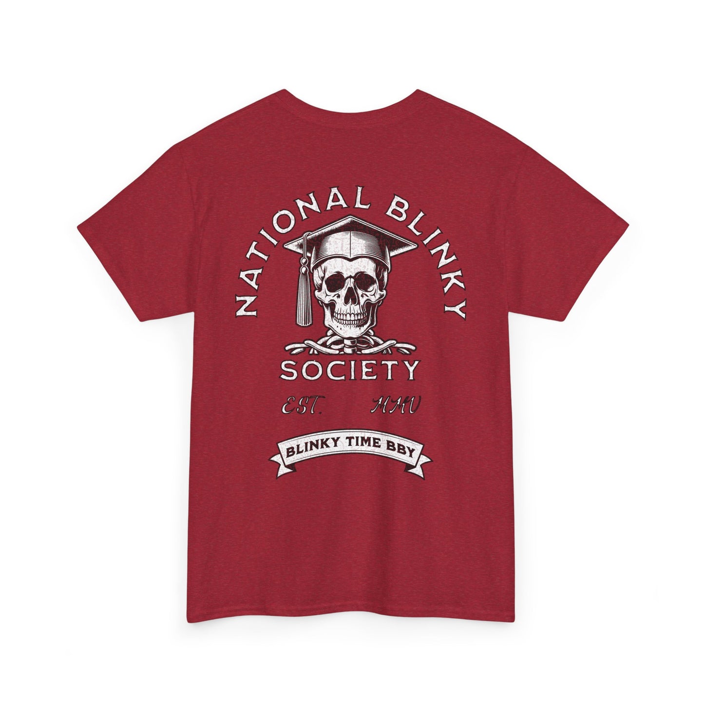 NBS ~ White National Blinky Society Tee