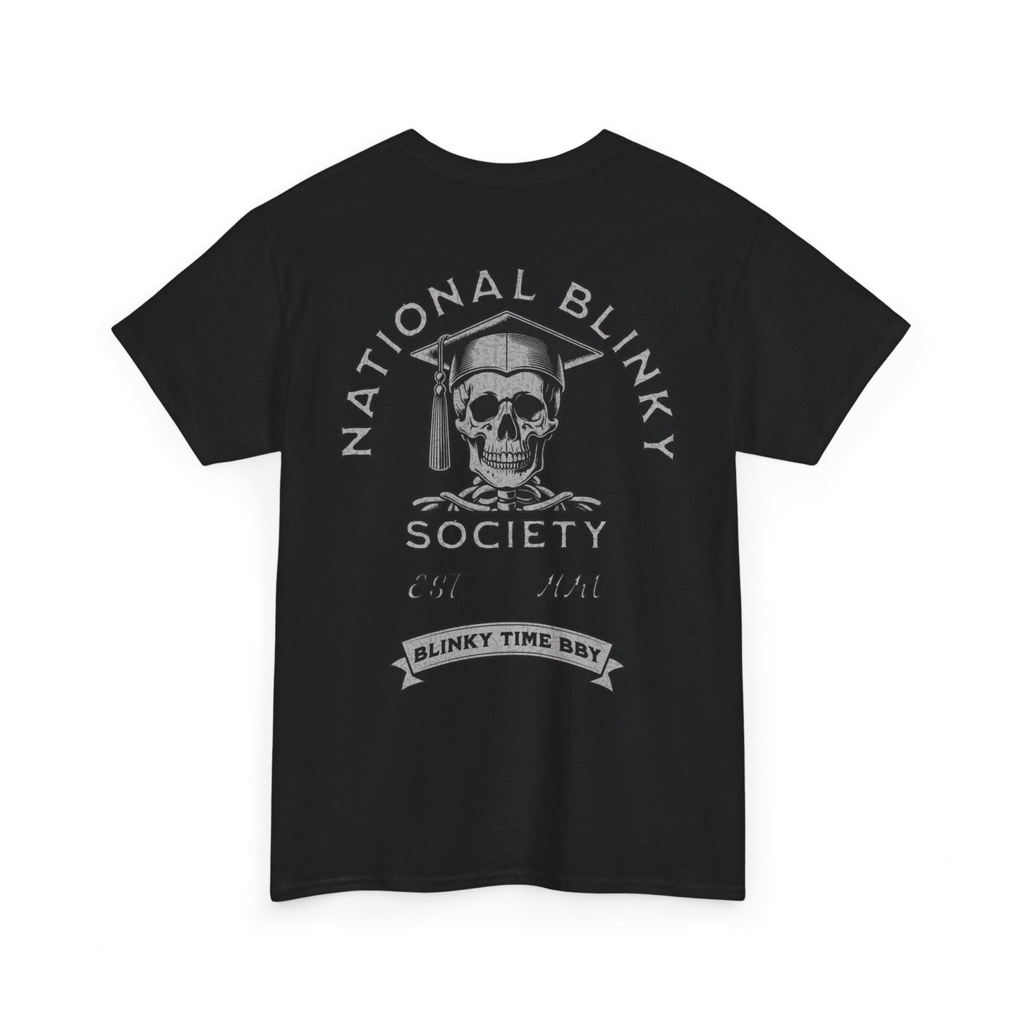 NBS ~ Silver National Blinky Society Tee