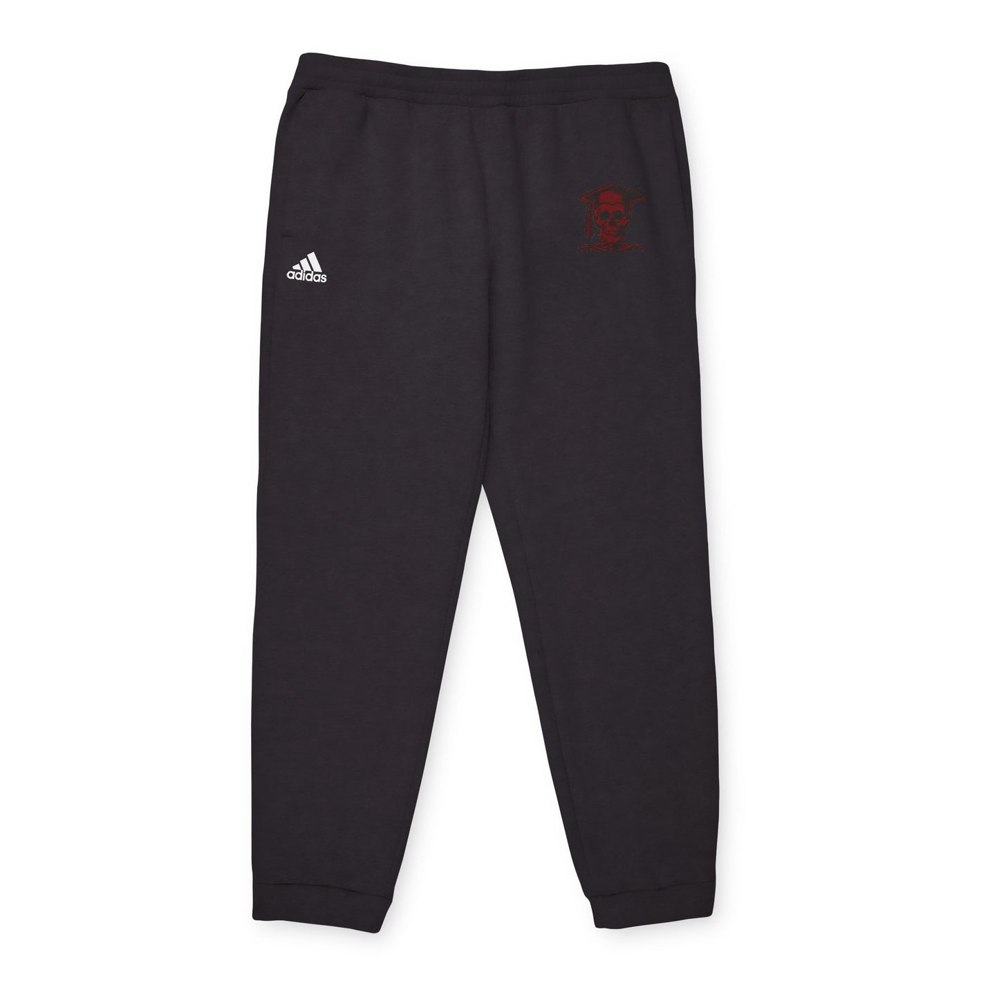NBS Red Logo Adidas Fleece Joggers