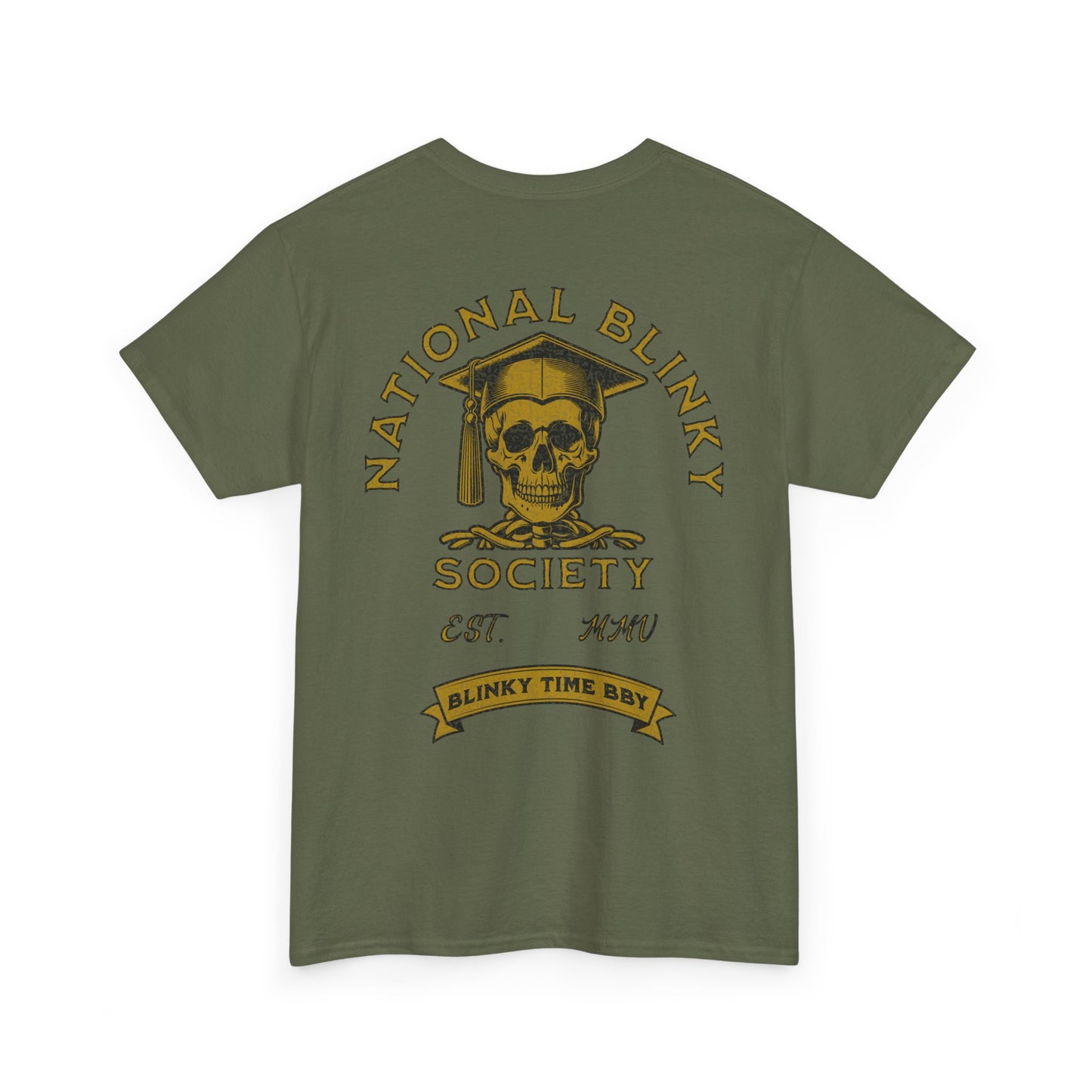 NBS ~ Gold National Blinky Society Tee