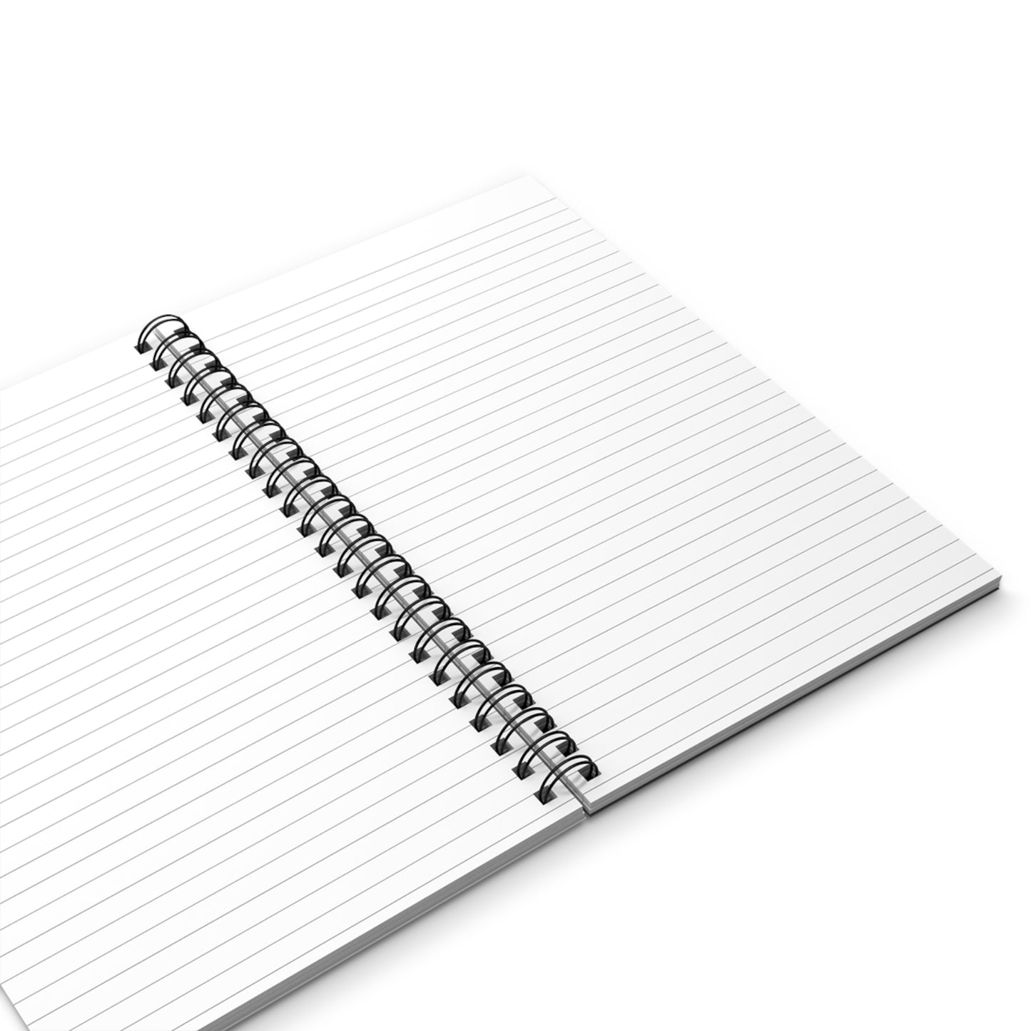 NBS White Spiral Notebook