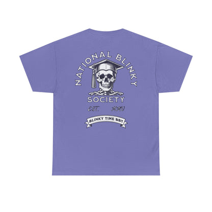 NBS ~ White National Blinky Society Tee