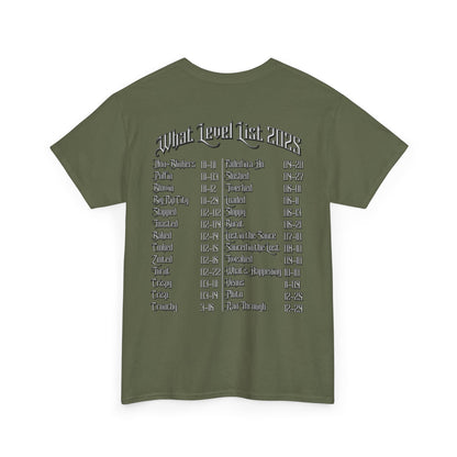 Blinky Havers 2025 Level List Tee
