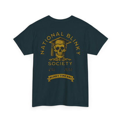NBS ~ Gold National Blinky Society Tee